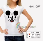 Футболка жіноча для вишивки ФЖ-7