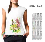 Блузка жіноча без рукавів БЖ-125