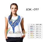 Блузка жіноча без рукавів БЖ-097