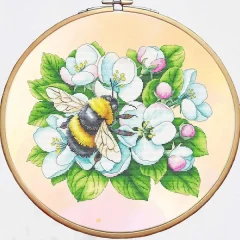 Вишивка на принтованій канві