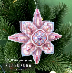 Набори для вишивки новорічних іграшок
