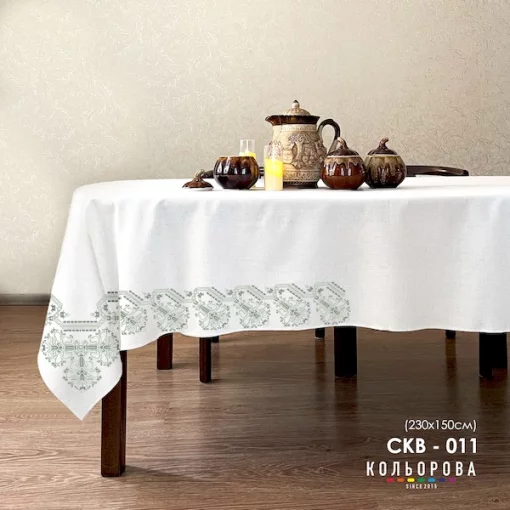 Скатертина під вишивку СКВ-011