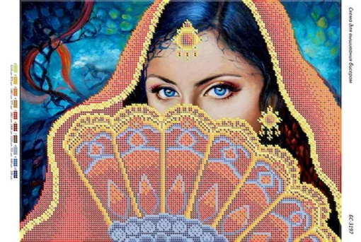 Дівчина з віялом