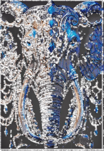 Набір для вишивки бісером "Мудрий погляд" 