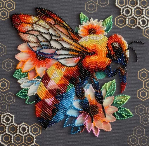 Набір для вишивки бісером "Медова мозаїка" 