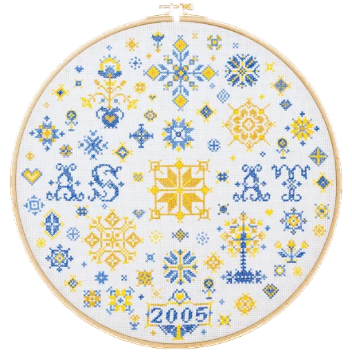 Набір для вишивки хрестиком &quot;Родинний семплер&quot; 