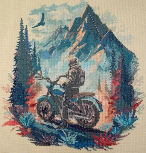 Набір для вишивки хрестиком &quot;Мандрівка в далечінь&quot; 