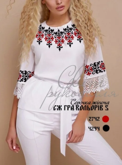 Сорочка "Гра кольорів-5" 