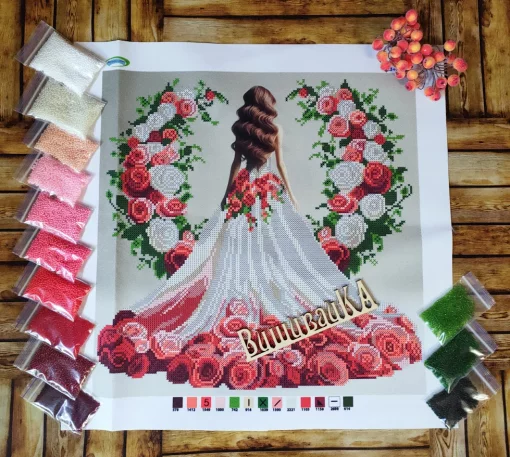 Дівчина-троянда, А3+Л-034