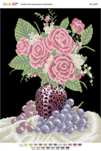 Натюрморт з трояндами  