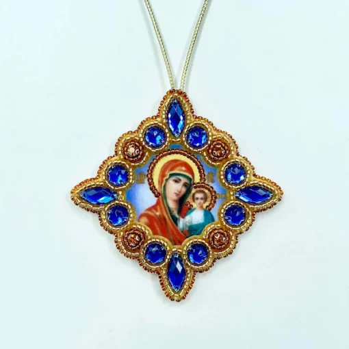 Набір оберіг "БМ Казанська", арт. 112