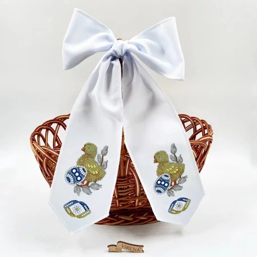 Бант на кошик, БК-089 (з намистинами) 