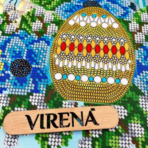 Великодній рушничок, РКВ-085 (з намистинами в комплекті)