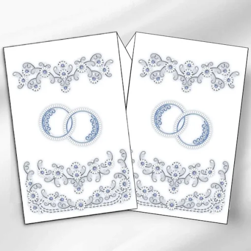 Рушник великий, РВВ-056 (з намистинами) 