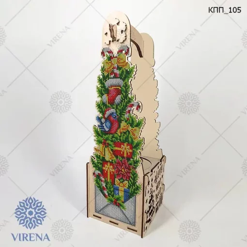 Коробка подарункова для пляшки КПП_105