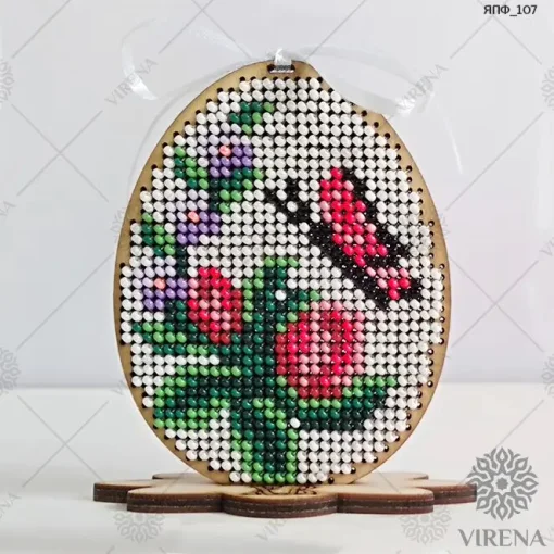 Яйце пасхальне+Набір бісеру ЯПФ-107