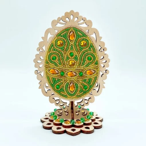 Яйце пасхальне ЯФ-117 (з намистинами)