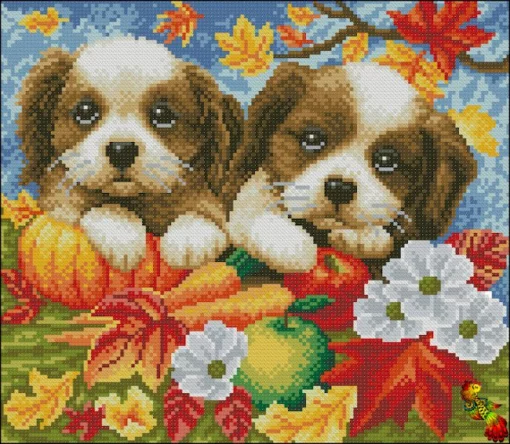 Звірята восени:цуценята, ПК3-3339