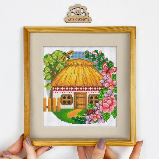 Набір для вишивки хрестиком &quot;Українська хатинка. Травень&quot;, VC-005