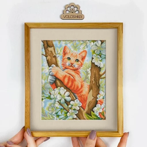 Набір для вишивки хрестиком &quot;Котик&quot;, VC-013