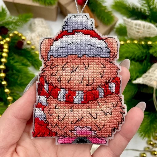 Набір для вишивки на пластиковій канві &quot;Хом'як&quot; VPC_047