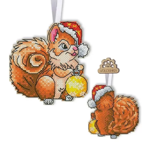 Набір для вишивки на пластиковій канві &quot;Білочка&quot; VPC_049