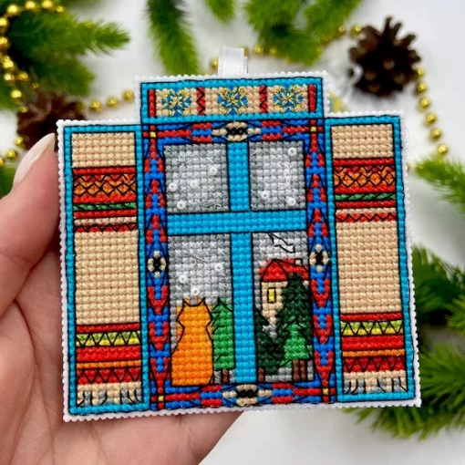 Набір для вишивки на пластиковій канві &quot;Віконце&quot; VPC_050