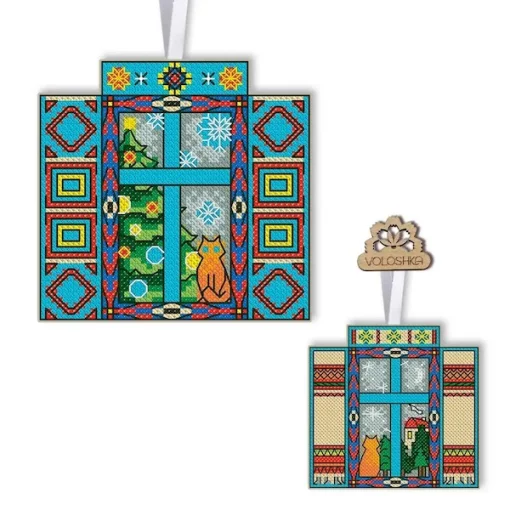 Набір для вишивки на пластиковій канві &quot;Віконце&quot; VPC_050