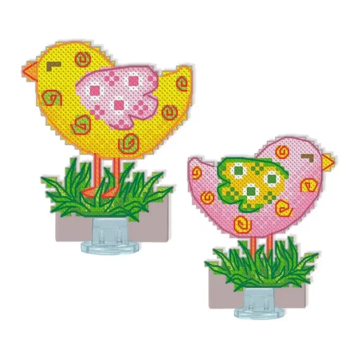 Набір для вишивки на пластиковій канві "Курча" VPC_061