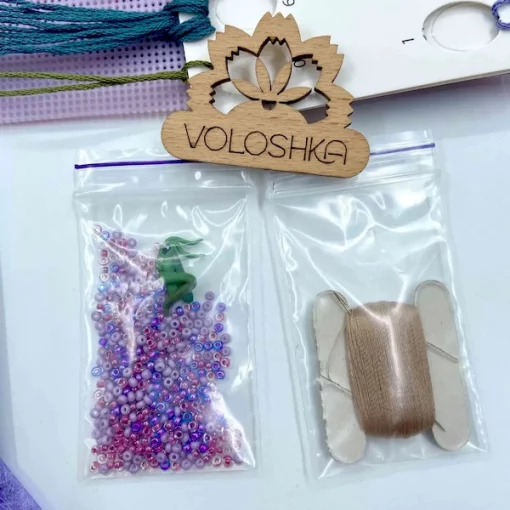 Картина на пластику &quot;Лелека в лаванді&quot; YuMI_046