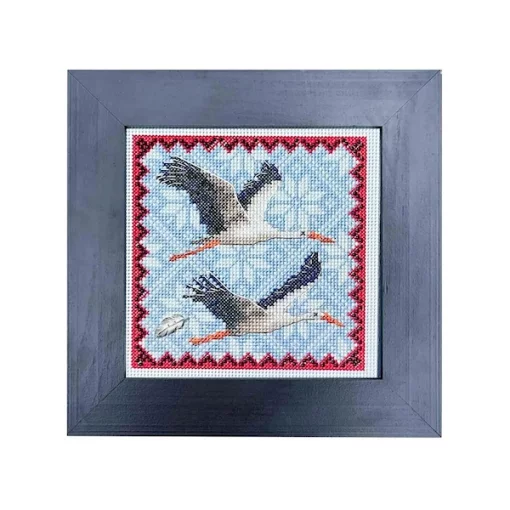 Картина на пластику &quot;Лелеки&quot; YuMI_038