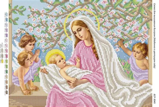 Мадонна у квітучому садку