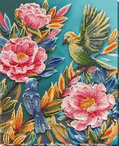 Набір для вишивки бісером "Весняний переполох", АВ-924