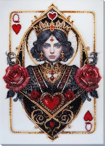 Набір для вишивки бісером "Королева сердець", АВ-940