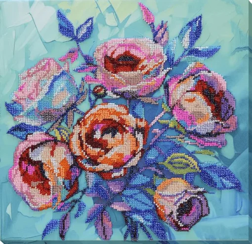 Набір для вишивки бісером "Ружі для душі", АВ-945