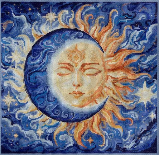 Набір для вишивки хрестиком &quot;Небесна пара&quot;, АН-265