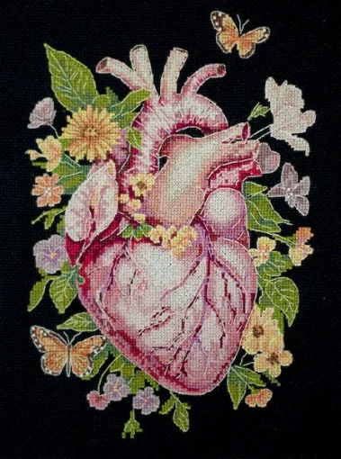 Набір для вишивки хрестиком "Анатомія почуттів", АН-273