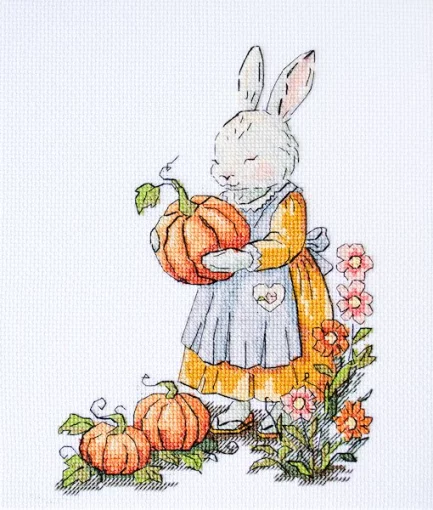 Набір для вишивки хрестиком &quot;Від мами-зайки з любов&quot;ю&quot;, АН-297