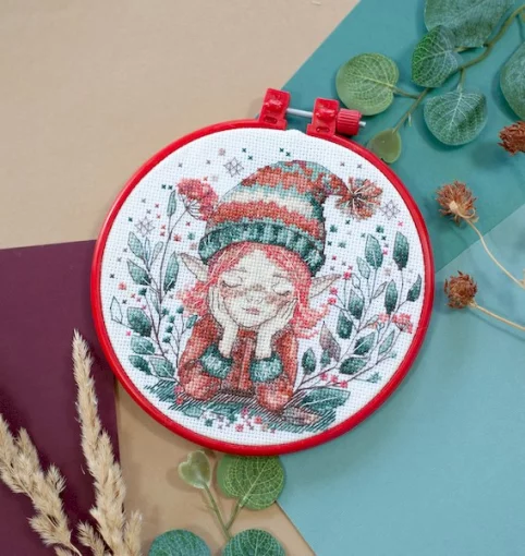 Набір для вишивки хрестиком &quot;Замріявся&quot; АНМ-085