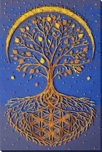 Набір для вишивки бісером "Сяйво життя", АВ-961