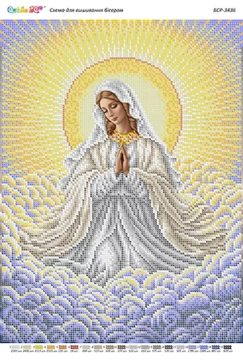 Образ Діви Марії, БСР-3436