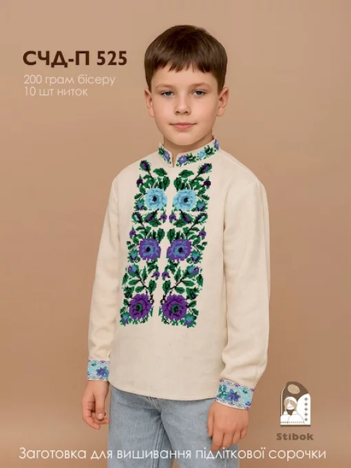 Дитяча сорочка для хлопчика, СЧ-П-525