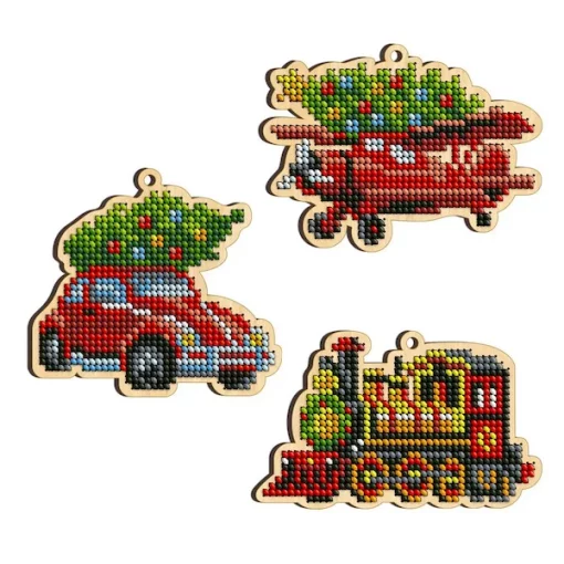 Набір іграшок, &quot;Новорічний транспорт&quot;, КНІ-228