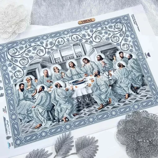 Схема Таємна вечеря, А2Р-101 (з намистинами)