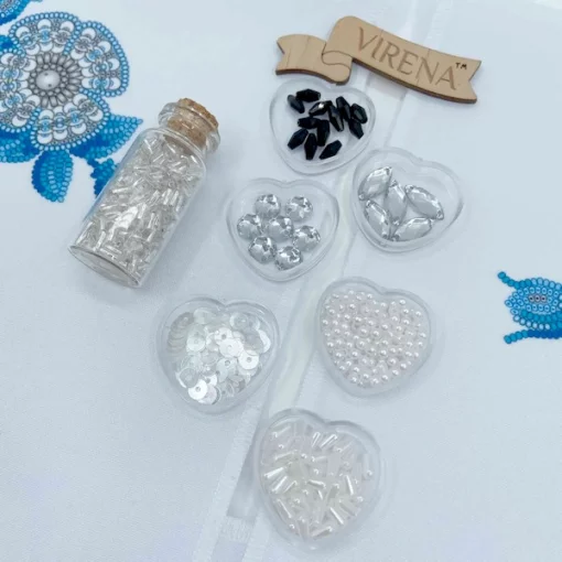 Рушник великий, РВВ-065 (з намистинами)