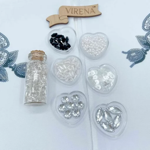 Рушник великий, РВВ-066 (з намистинами)