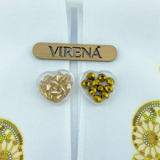 Рушник великий, РВВ-068 (з намистинами)