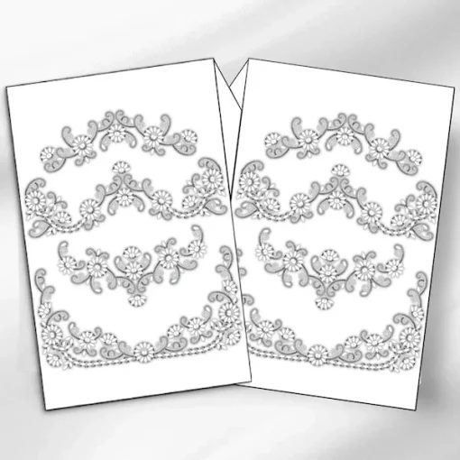 Рушник великий, РВВ-069 (з намистинами)