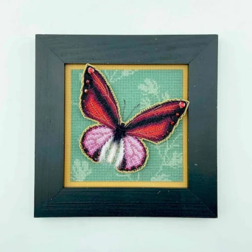 Картина на пластику "Синій метелик" YuMI_053