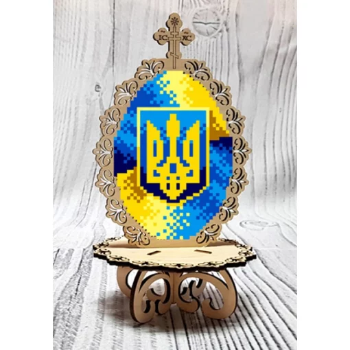 Писанка для вишивки бісером &quot;Патріотична&quot; (51032)